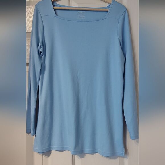 L.L.Bean women's long sleeve T-shirt size M - Picture 3 of 5